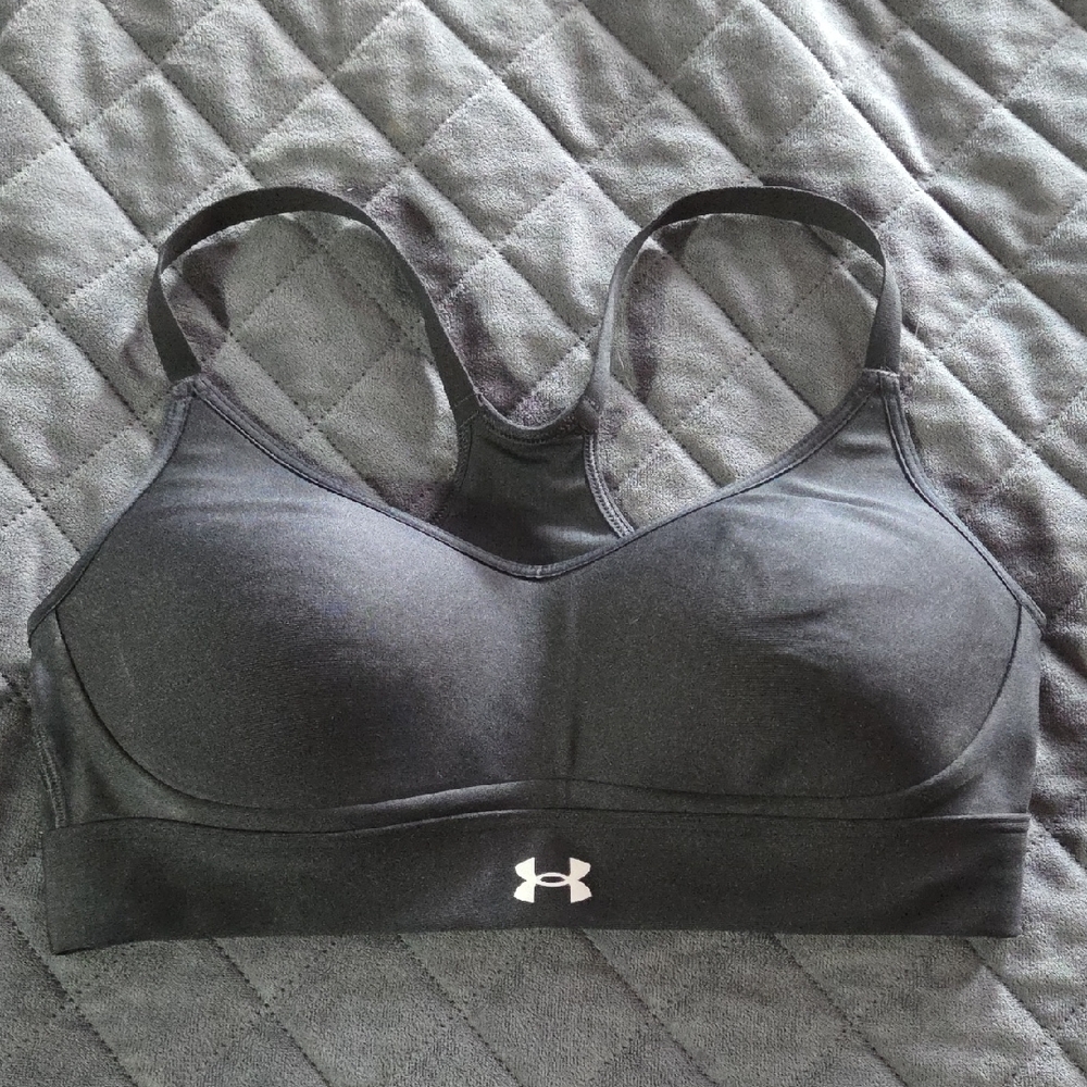 Under Armour Charcoal Sports Bra